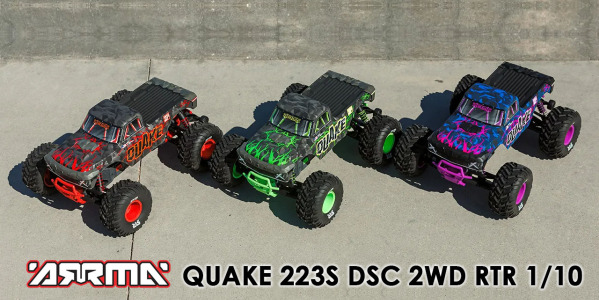 ⚡ ARRMA QUAKE 223S: La nueva Bestia 1/10 2WD Brushless de ARRMA ⚡